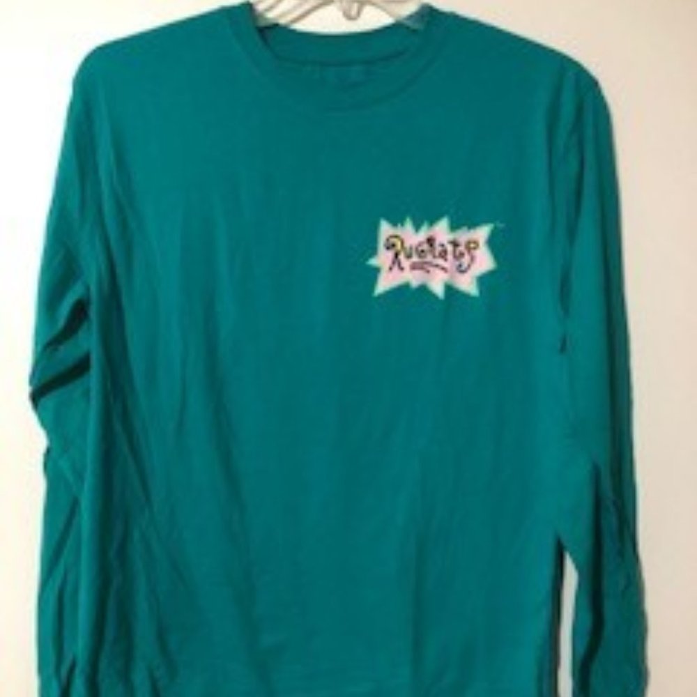 Rugrats Green Long Sleeve Printed Top - Picture 2 of 4